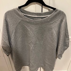 Madewell size Large - like new - short sleeved sweatshirt